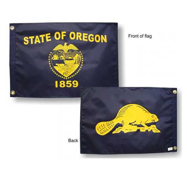 12in x 18in Oregon State Flag