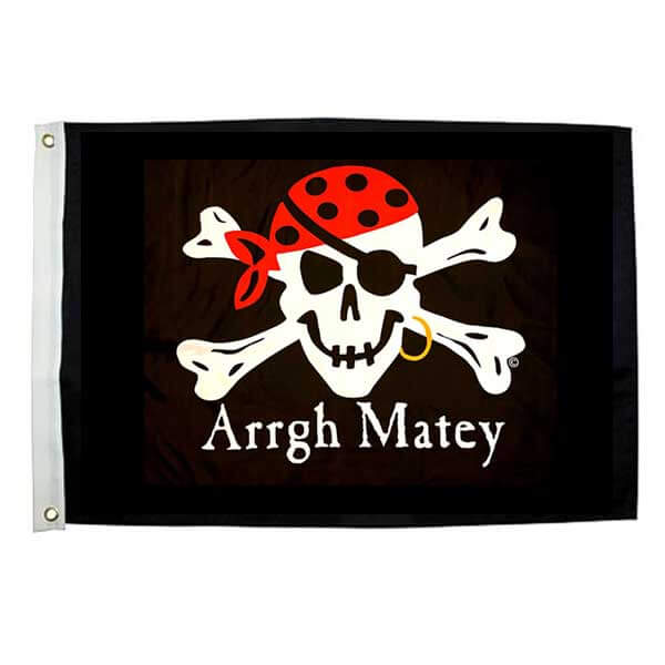 3ft x 5ft One Eyed Jack - Arrgh Matey