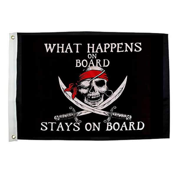 3ft x 5ft What Happens On Board...